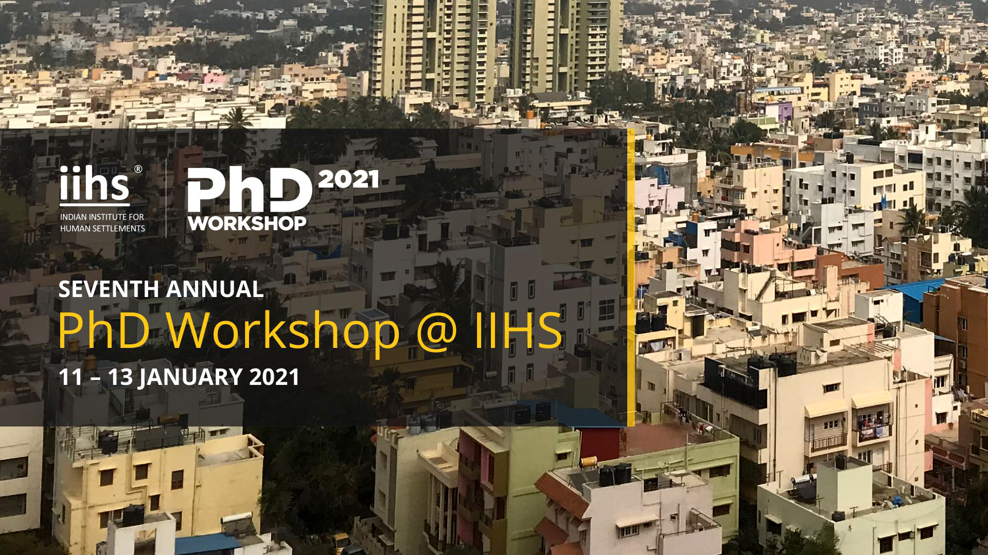 IIHS 2021 PhD workshop banner